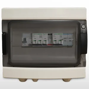 Coffret ESS de protection AC monophasé - inverseur + parafoudre (40A) Promotion Saisonnière