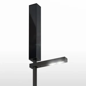 Lampadaire LED solaire autonome ARON - 16000 Lumens (100W / 4m) Offre Spéciale