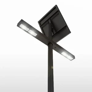 Acheter Direct Lampadaire LED solaire autonome PROTOS 250 Duo - 16000 Lumens (200W / 5m)