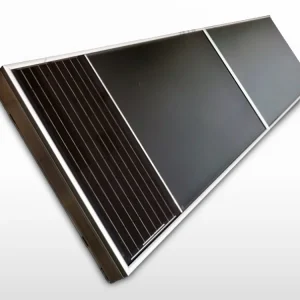 Capteur solaire à air TWINSOLAR Compact 4.0 à plat sur FACADE (30 à 160 m²) Populaire