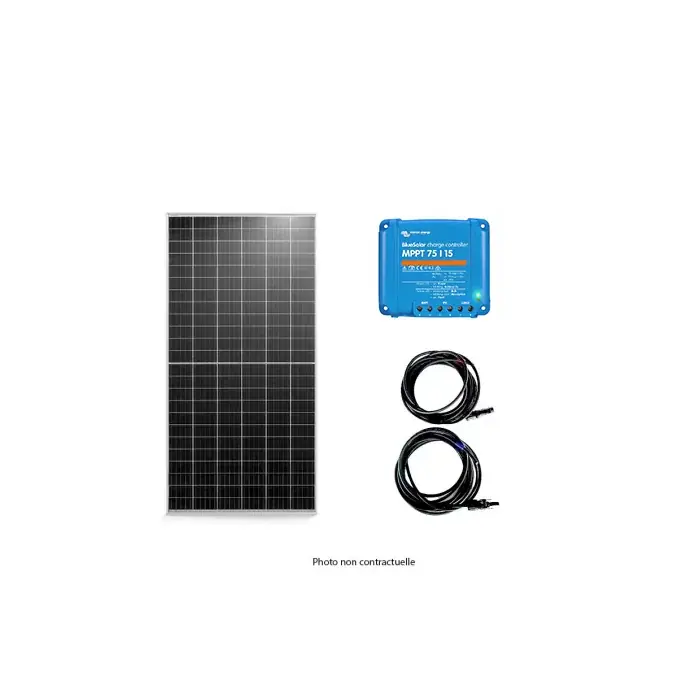 Kit Solaire Véhicule 215W avec régulateur MPPT BlueSolar Remise