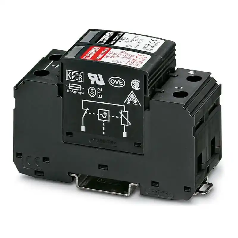 Limiteur de chirurgie AC Type 2, 1-Fase, Phoenix, Protection T2 Val-MS 230/1 + 1 Super Prix