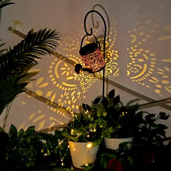 Seulement Aujourd’hui Arrosoir lumineux solaire Jardin motif automne