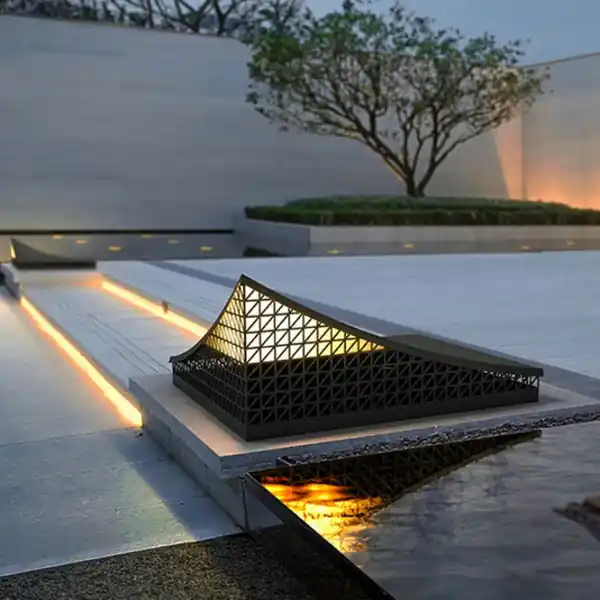 Eclairage exterieur solaire design Top Qualité