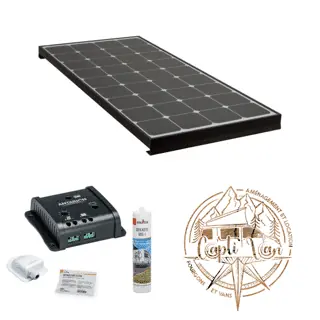 Top Qualité Kit installation de panneau solaire black booster Antarion 120W