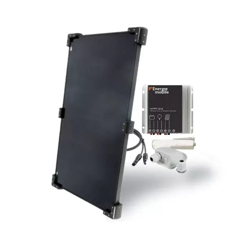 Meilleur Prix EM Kit solaire CC 210-A-PERC Noir / MPPT