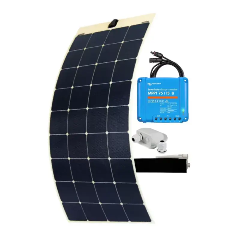 Achat Immédiat EM Kit solaire Flexible 190 W - VICTRON Bluesolar MPPT 75/15