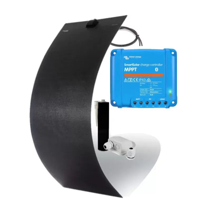 Acheter En Ligne EM Kit solaire PERC HD Flex 155W - VICTRON MPPT 75/15