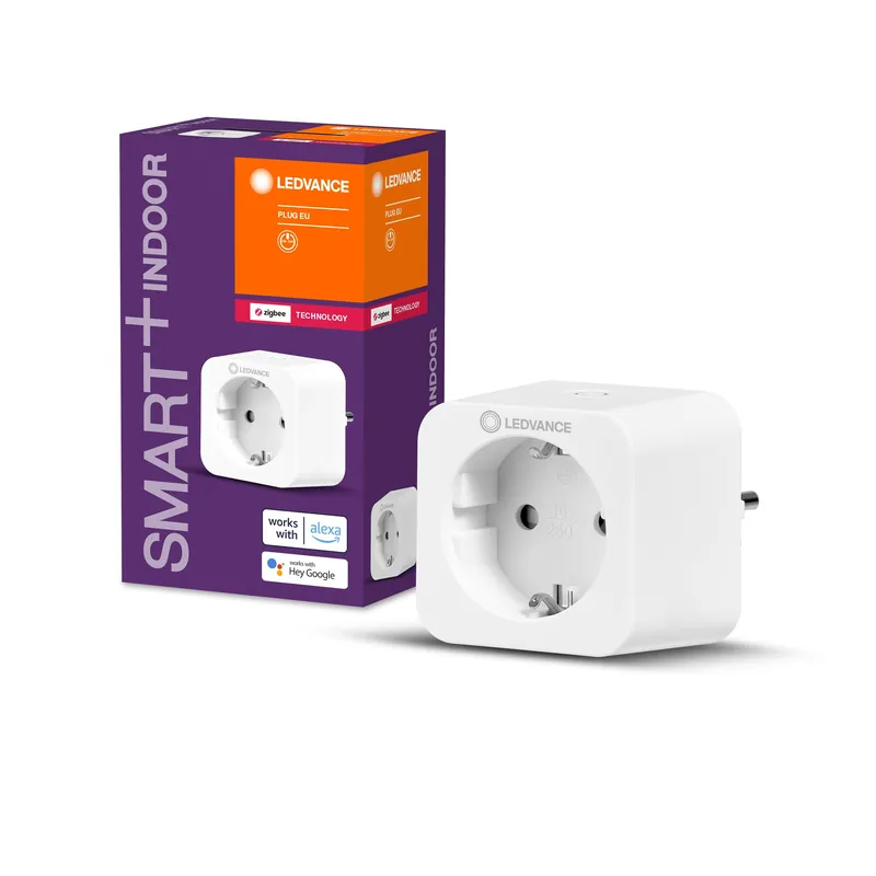 LEDVANCE Smart+ Plug, prise commutable ZigBee, pour le contrôle de l'éclairage dans votre maison intelligente, directement compatible avec Echo Plus et Echo Show (2e génération) Prix Bas