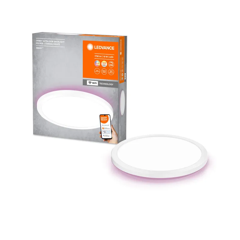 Panneau lumineux LEDVANCE SMART+ WiFi, blanc, 19W, 1790lm, 235mm Nouvel Arrivage
