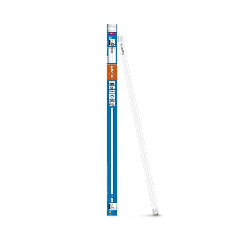 OSRAM LED Tube TUBE T8 EM PLASTIQUE 60cm 6.6W 865, 800 lm, 6500 K, lumière du jour froide Offre Spéciale