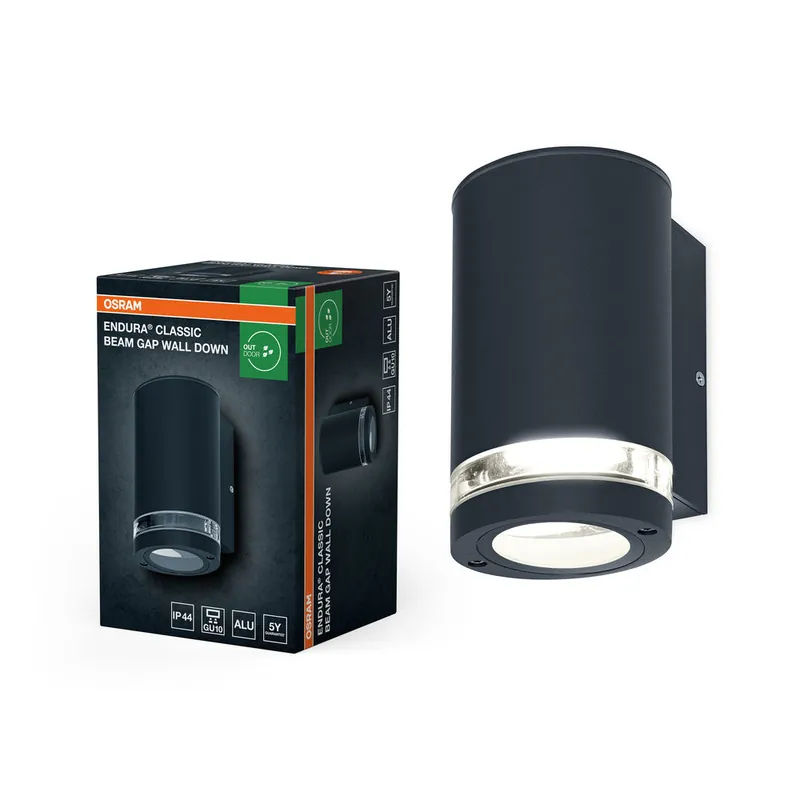 OSRAM ENDURA® ÉCART DE FAISCEAU mural vers le bas GU10 Certifié