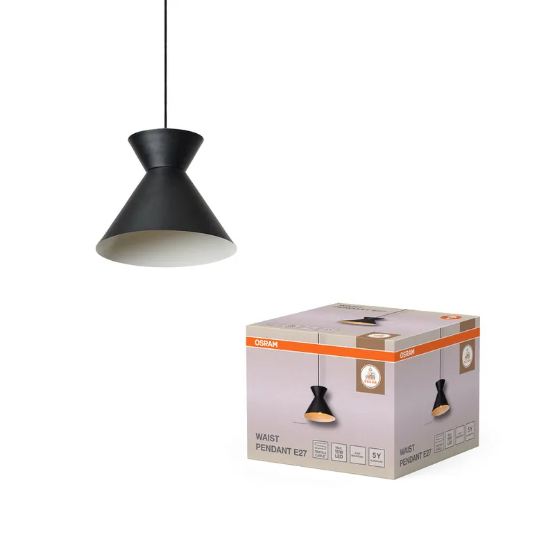 Offre Exclusive OSRAM Suspension Décor Taille E27 Noir