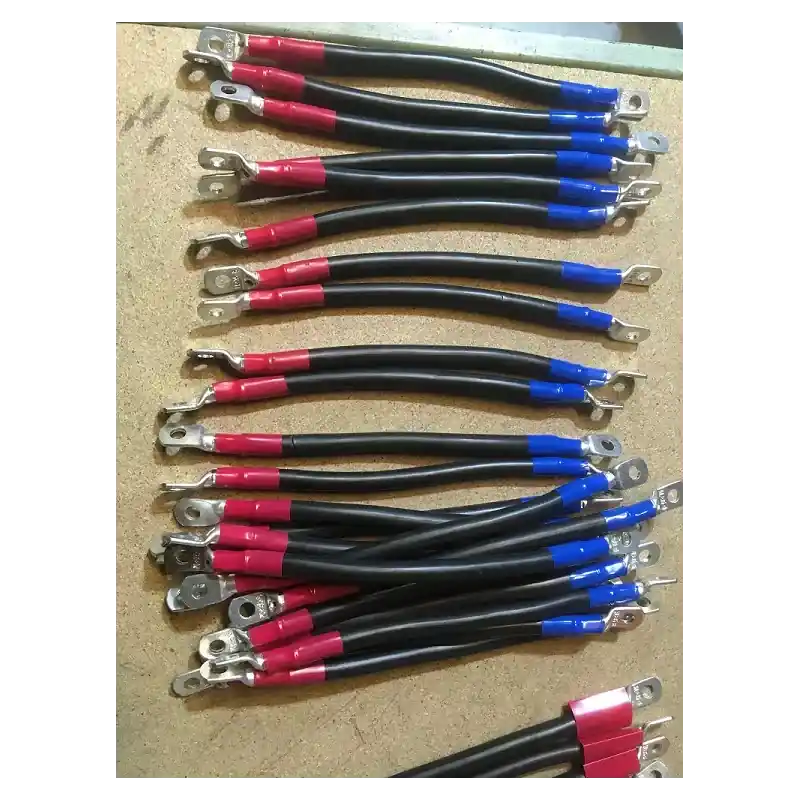 Usine Directe PONT DEBATTERIES 35MM? 40cm NOIR + 2 cosses 8mm