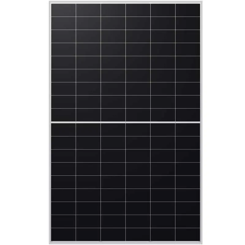 Panneau solaire LONGI 465WCadre Noir - Fond Blanc Seulement Aujourd’hui
