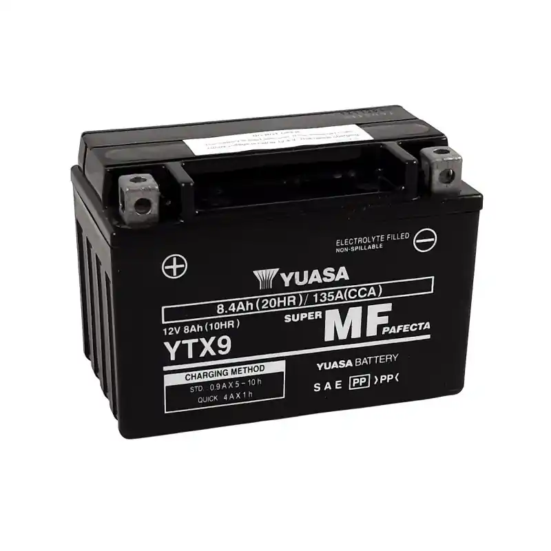 Livraison Gratuite Batterie Moto YUASA YTX9 12V 8,4Ah 135A
