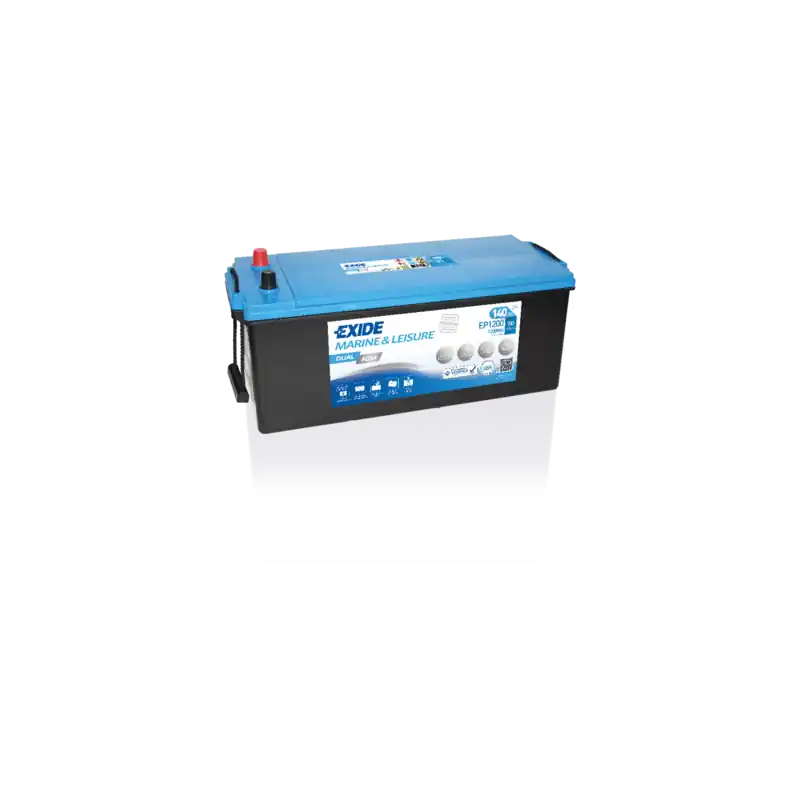 Batterie AGM EXIDE EP1200 140Ah 700A Commande En Gros