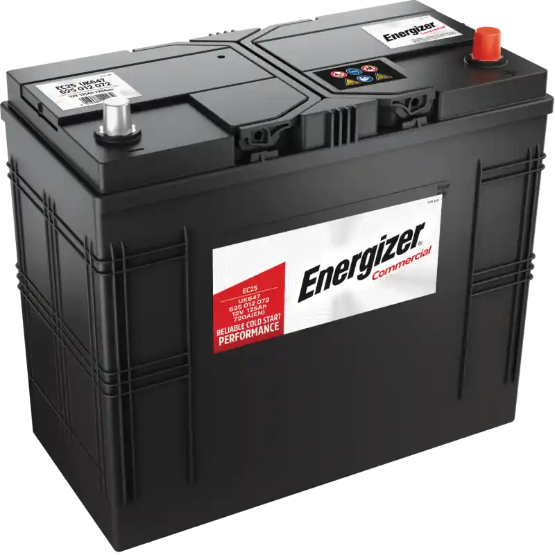 Batterie ENERGIZER EC25 125Ah 720A Paiement Sécurisé