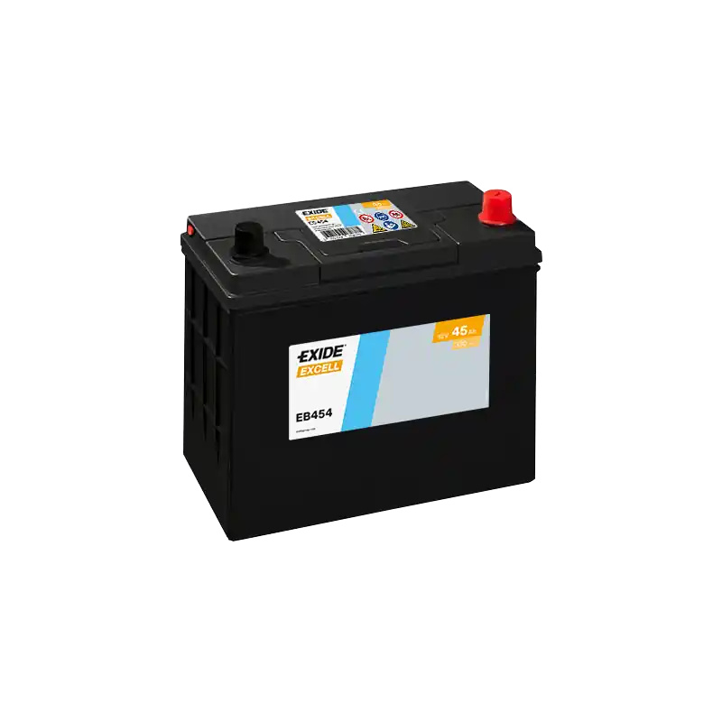 Acheter En Ligne Batterie voiture EXIDE EB454 45Ah 330A
