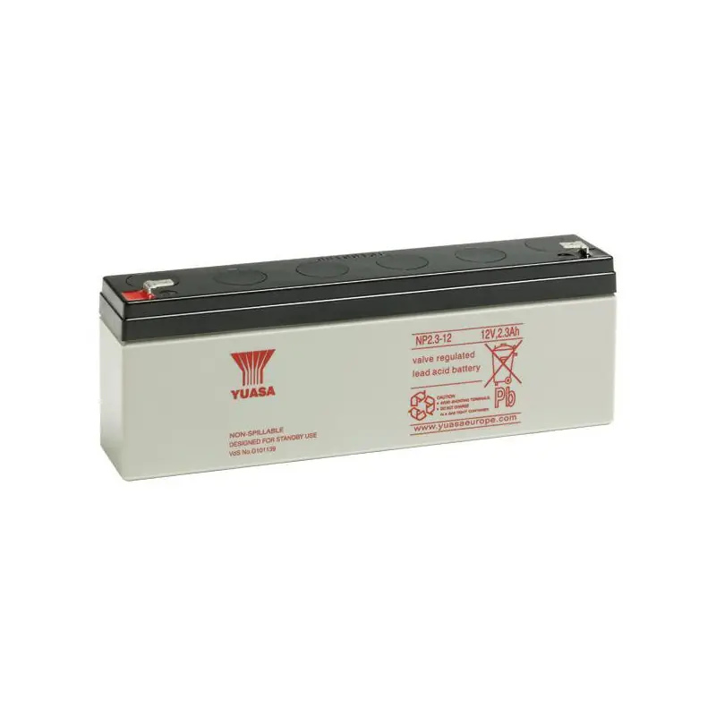 Batterie stationnaire Yuasa NP2.3-12 12V 2,3Ah Achetez Aujourd’hui