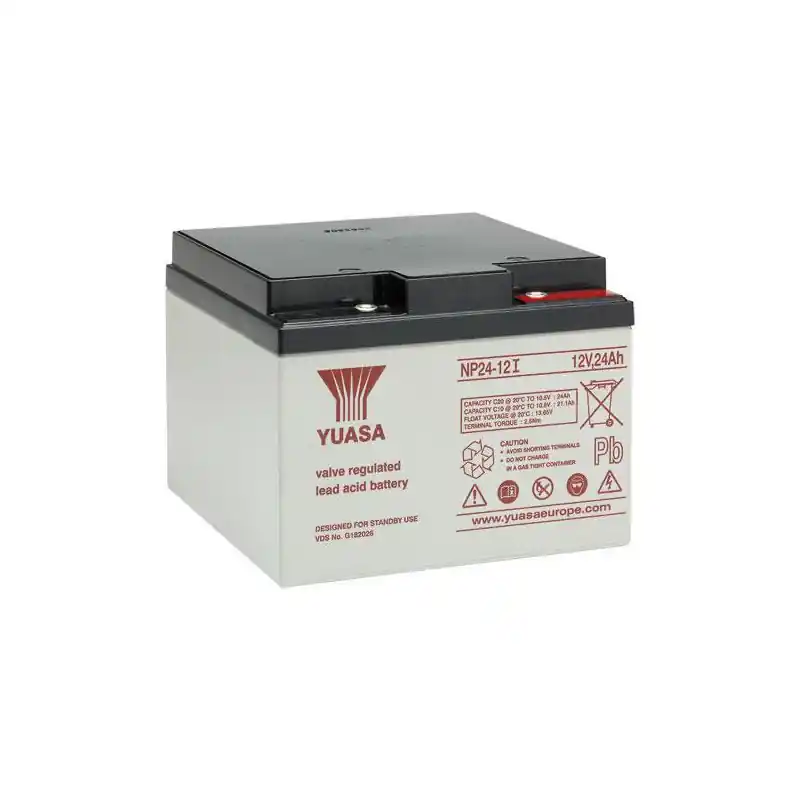 Batterie stationnaire Yuasa NP24-12I 12V 24Ah Achat Immédiat