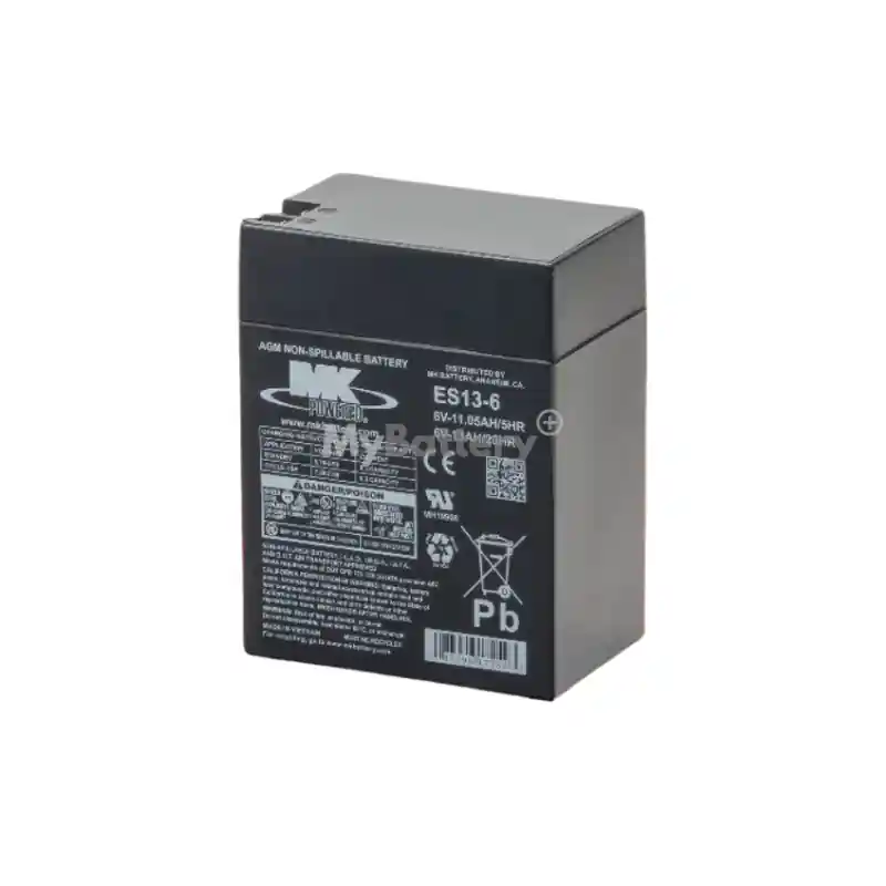 Batterie AGM MK Battery ES13-6 6V 13Ah Offre Limitée