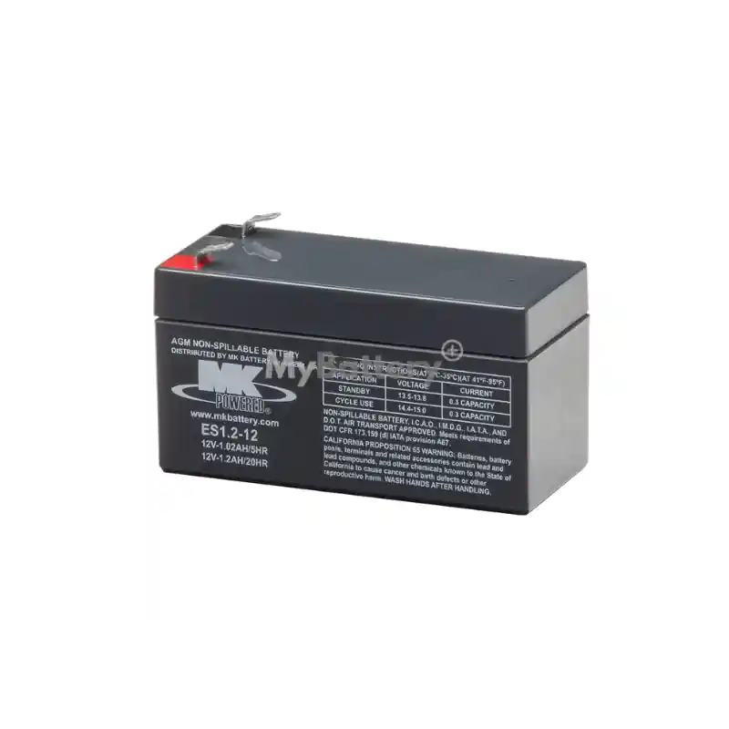 Batterie AGM MK Battery ES1.2-12 12V 1,2Ah Top Qualité