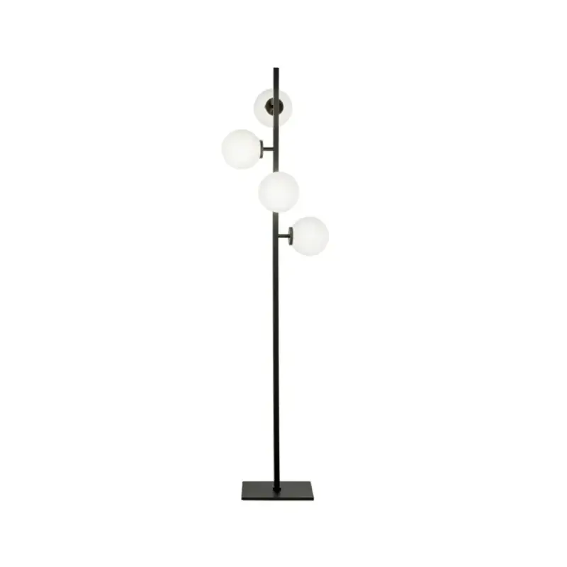 Lampe à poser ENOIRE Noir 4XE14 - Luce Ambiente Design Paiement Sécurisé