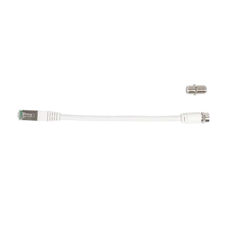 Cordon Balun RJ45-F Omelcom - Raccord Femelle/Femelle - 40cm Soldes