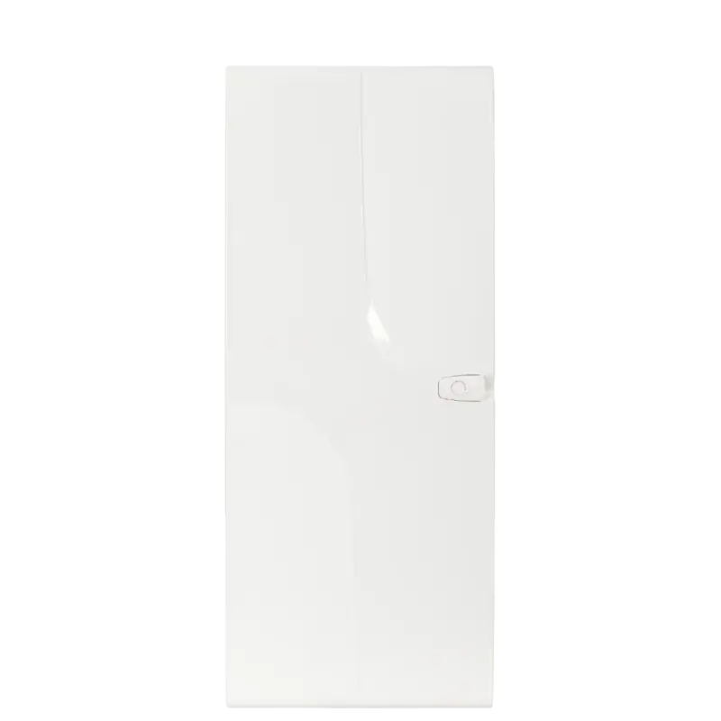 Porte pour coffret de communication Omelcom - 4 rangées - Blanc Expédition Rapide