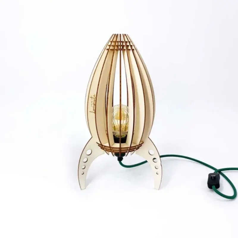 Meilleure Qualité Ariane - Lampe à poser - cordon chanvre - Atelier Loupiote