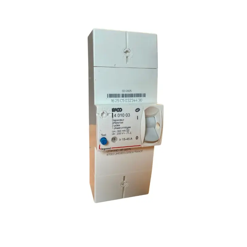 Meilleur Prix Disjoncteur de branchement bipolaire 45A sélectif - N463- MICHAUD