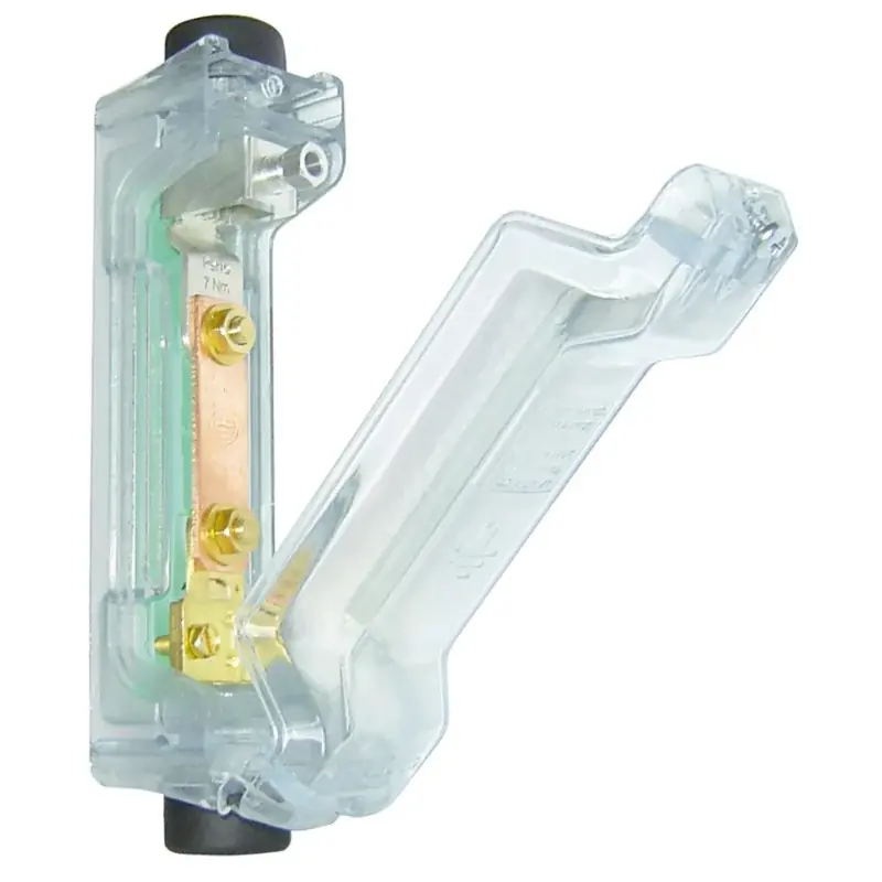 Offre Spéciale Barrette de terre Alu avec boîtier - Michaud - N106