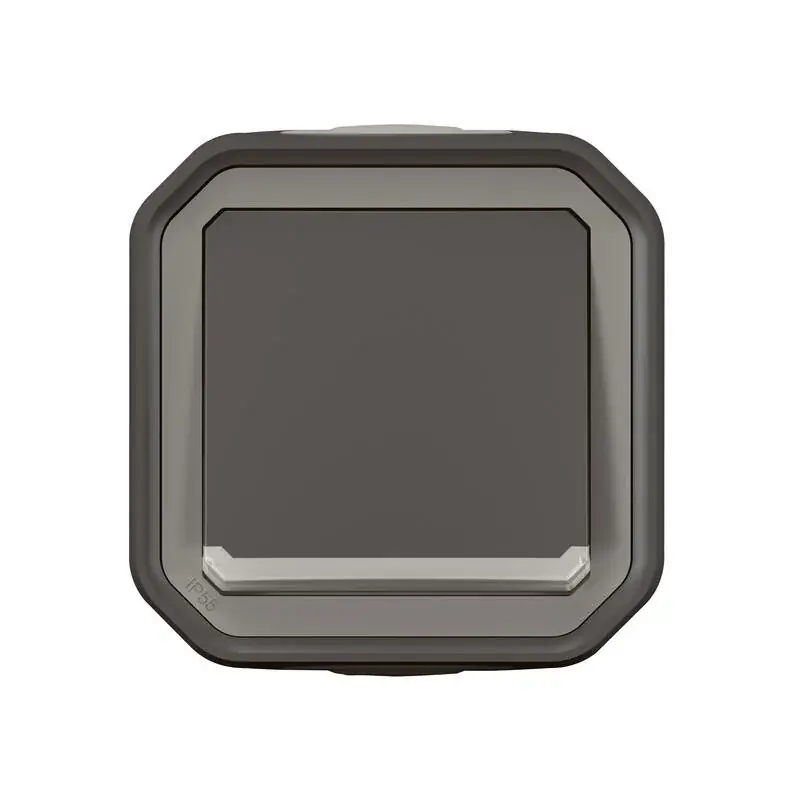 Acheter Direct Poussoir NO lumineux Plexo complet saillie anthracite - 069782L