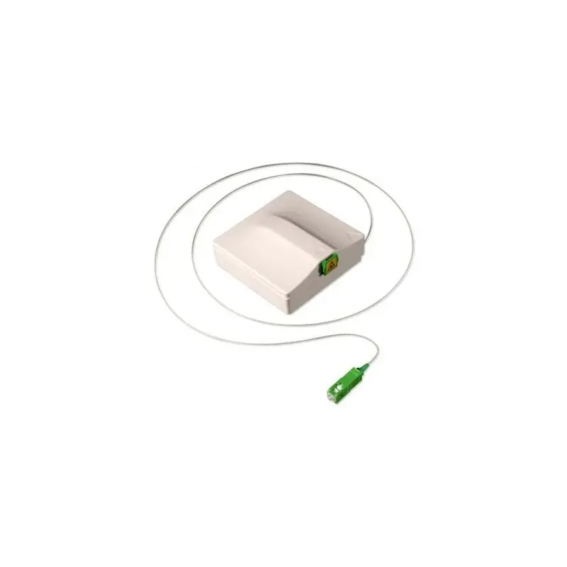 Dernier Modèle Kit prise fibre PT'HOME DIY Omelcom - 1FO - 30m - Blanc