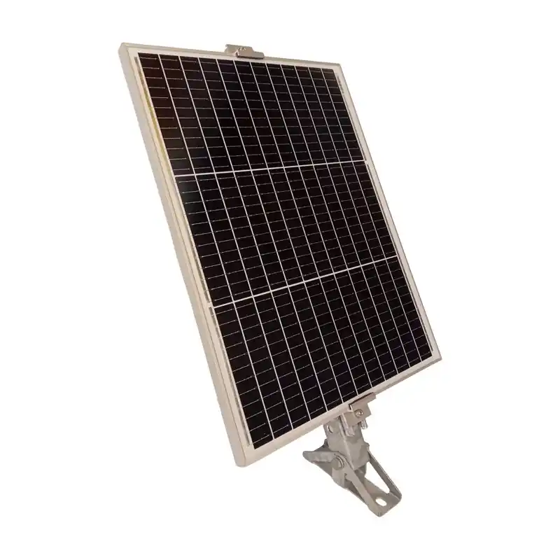 Marque Fixation pour 1 panneau sur mât ou au sol