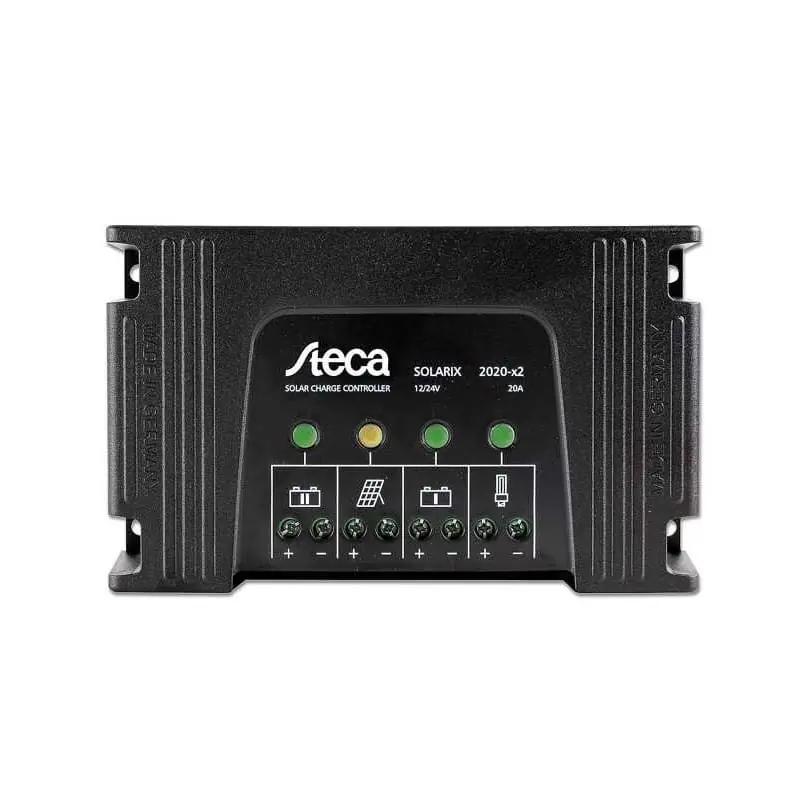 Régulateur de charge solaire 20A 12-24V - STECA SOLARIX 2020-x2 Livraison Mondiale