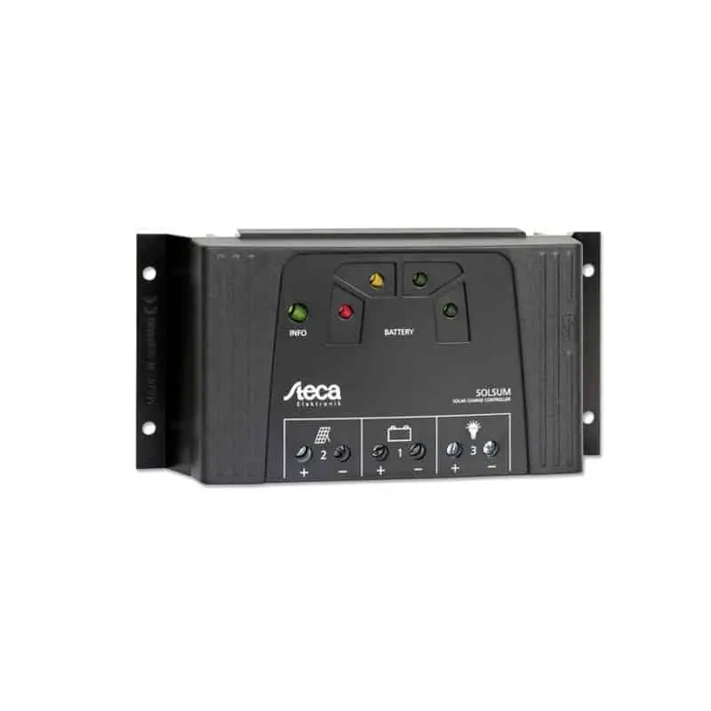 Régulateur de charge solaire 40A 12-24V - STECA SOLSUM 4040 Haute Qualité