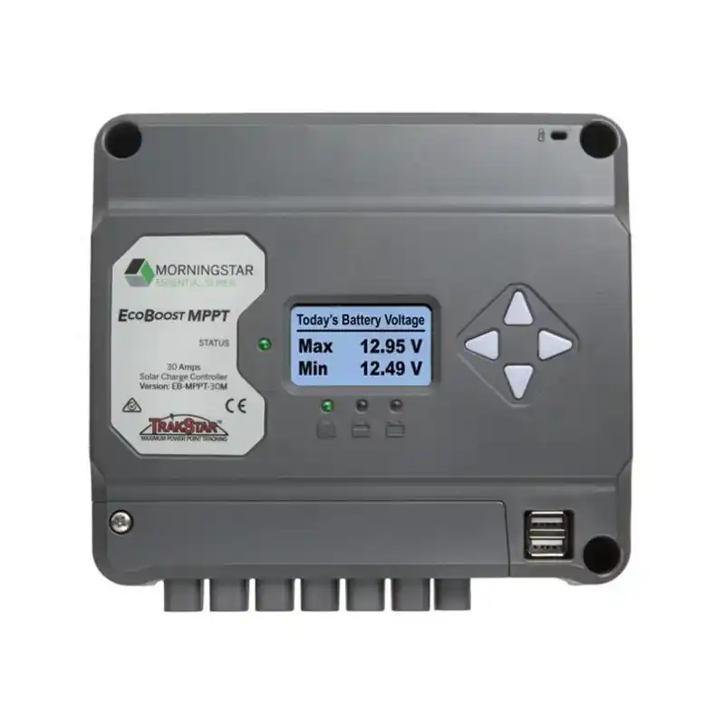 Régulateur de charge solaire 30A 12-24V - EcoBoost EB-MPPT-30M Marque