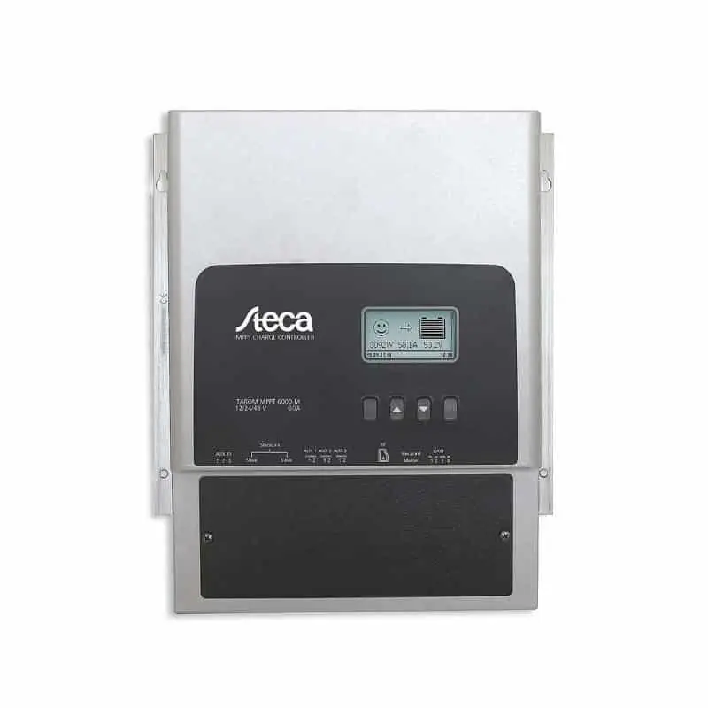 Régulateur de charge solaire 60A 12-24-48V - STECA TAROM MPPT 6000-S Prix Réduit