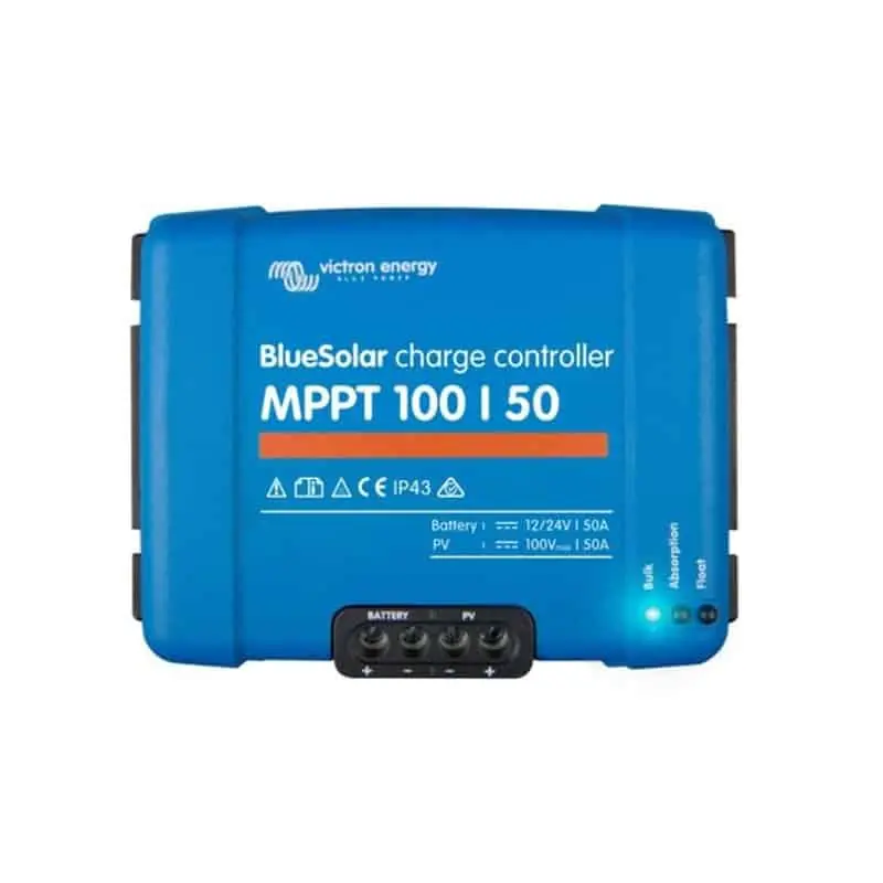 Promotion Saisonnière Régulateur de charge solaire 50A 12-24V - VICTRON BlueSolar MPPT 100/50