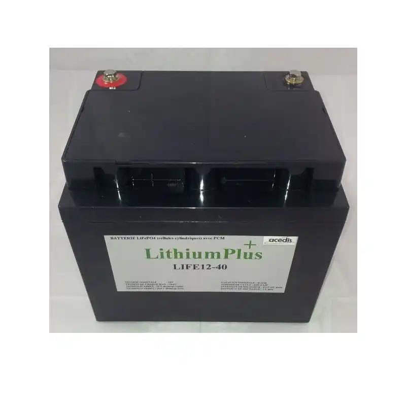 Premium Batterie Lithium 44Ah 12V - 563.20Wh - LiFePO4 LIFE 12-44