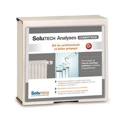 Bon Plan Solutech analyses domestique et kit de prélévement