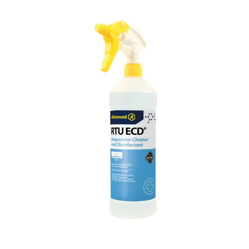 Top Vente RTU ECD - spray de 1 L nettoyant et désinfectant pour évaporateur.