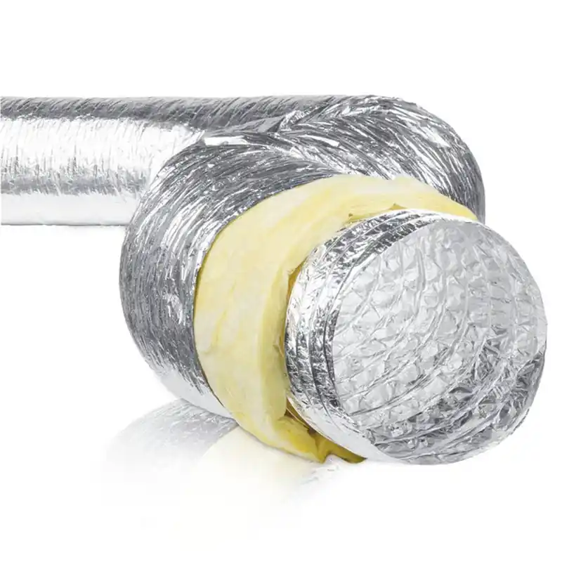 Gaine souple isolée ø315mm Longueur 10m Isolation thermique 25mm Super Prix