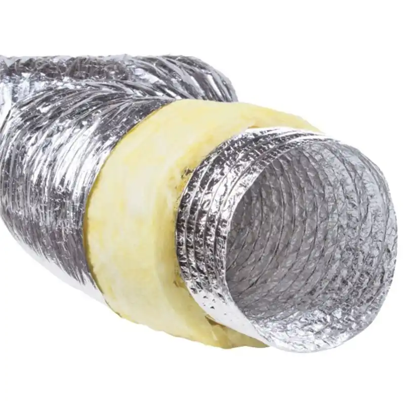 Gaine souple isolée ø100mm Longueur 10m Isolation phonique 25mm Nouvelle Collection